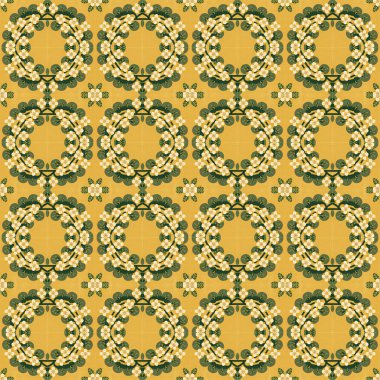 Kusursuz desen. Baskı ve kumaş için soyut bir model. vektör kapsamı