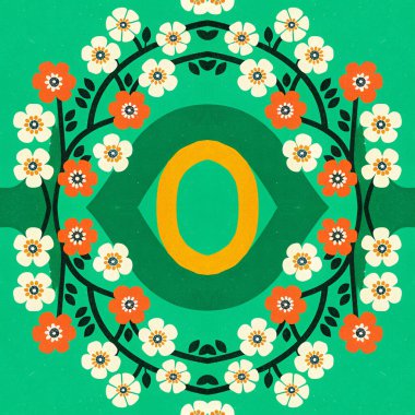 Vektör çiçek çerçevesi. El çizimi tarzı. Tebrik kartı. Dekoratif çerçeve, çiçekler