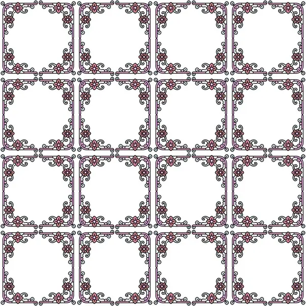 Geometrik süslemeli vektör deseni. Kusursuz tasarım dokusu.