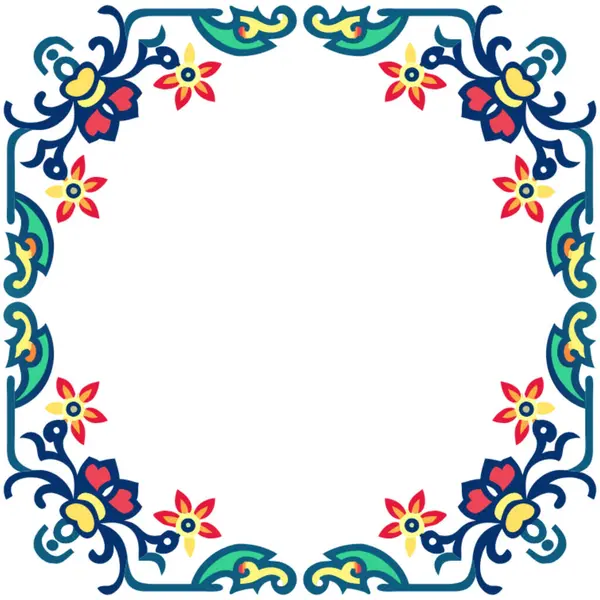 Doğanın vektör çizimi. Çiçekli çiçek bayrağı..