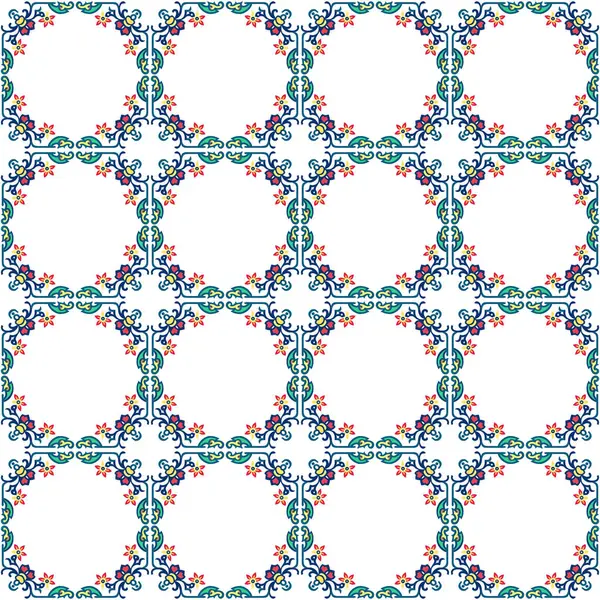 Etnik süslemeli vektörsüz desen