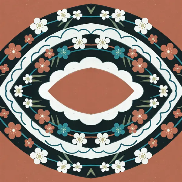 Suluboya çiçek arka plan. Vektör