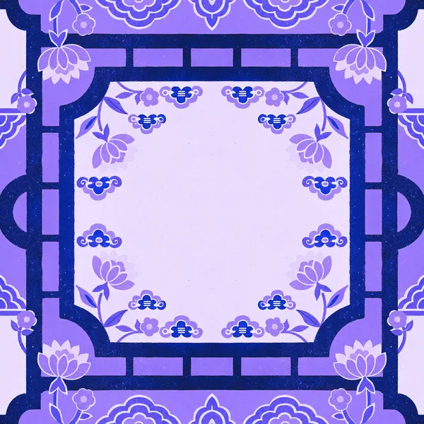 Çiçek desenli soyut arkaplan