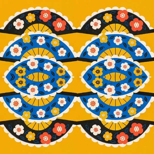 Ukrayna halk sanatı tasarımı.