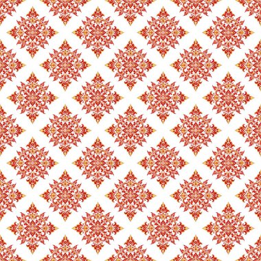 Tekrarlanan şekillerle soyut yaratıcı arkaplan