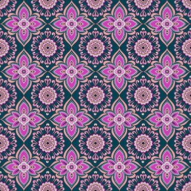 Dikişsiz tasarlamak vektör çiçek desenli