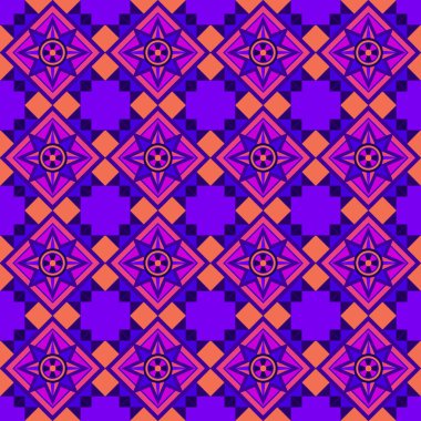 soyut etnik vektör sorunsuz arka plan