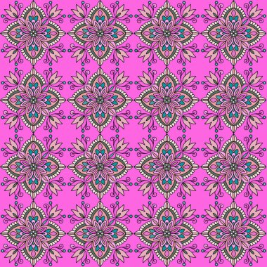 vektör sorunsuz çiçek deseni