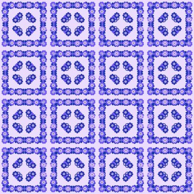 Etnik tarzda kusursuz desen, klasik arka plan