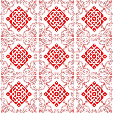 vektör kesintisiz geometrik desen.