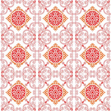 kırmızı ve beyaz süslemeli eski arkaplan