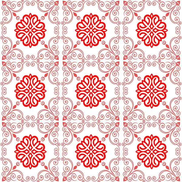 Etnik tarzda kusursuz desen, klasik arka plan