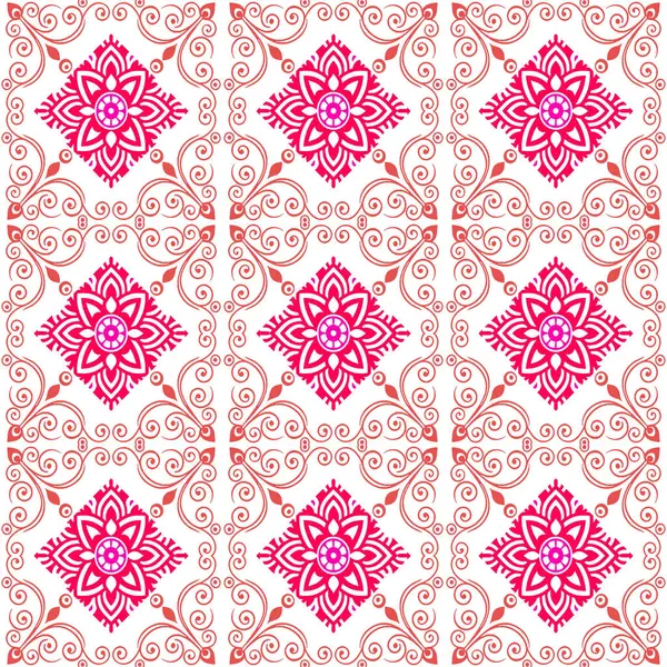 Dekoratif mandalaların kusursuz deseni.