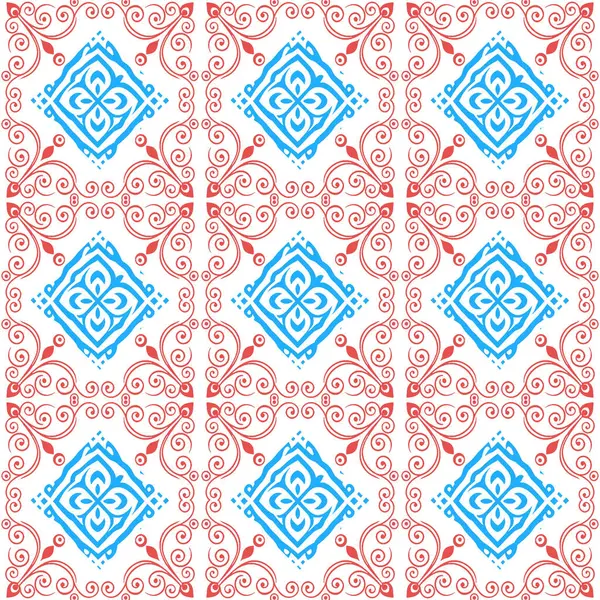 Geleneksel oryantal fayanslarla kusursuz desen