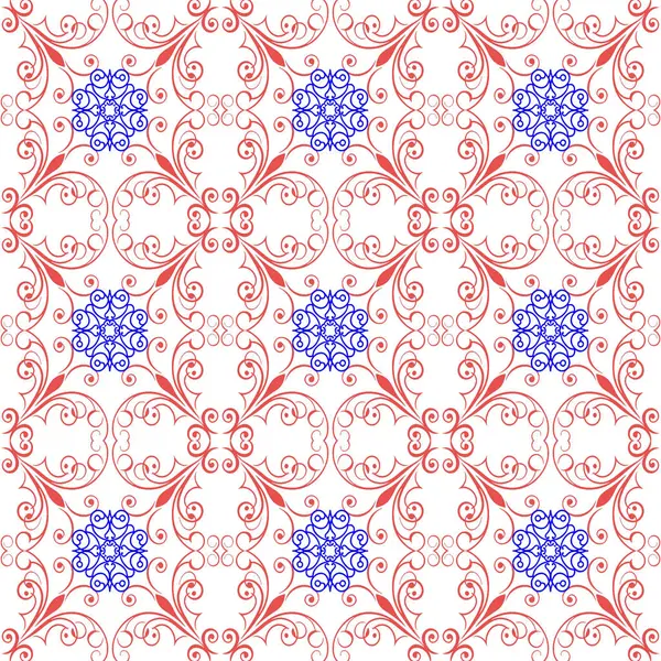 Mandalalarla kusursuz desen. Kumaş, tekstil, duvar kağıdı, ambalaj, kumaş, web tasarımı, tekstil, hediye kağıdı, baskı ve