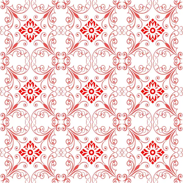 Kırmızı vintage seamless modeli