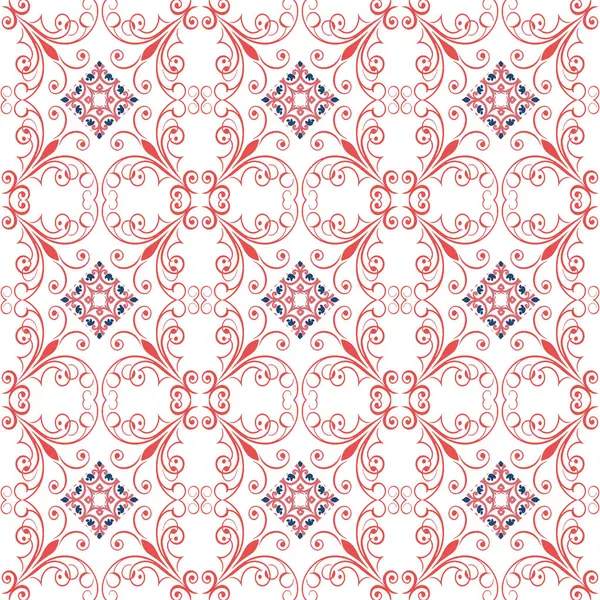 Etnik tarzda kusursuz desen, klasik arka plan