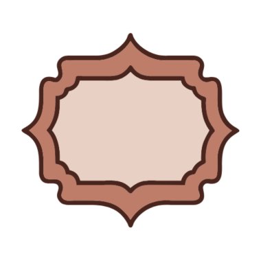 izole edilmiş etiket vektör simgesi