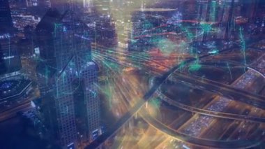 soyut yaratıcı teknoloji arka plan