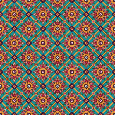 soyut etnik seamless modeli