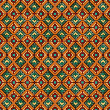 Etnik model. soyut kaleydoskop kumaş tasarımı.