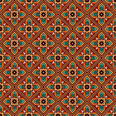 geometrik şekilli kusursuz desen