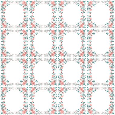 Etnik süsleme biçiminde kusursuz vektör deseni