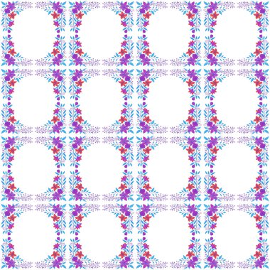 Etnik tarzda kusursuz vektör deseni