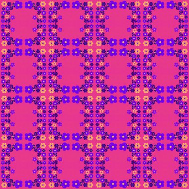 Tekrarlanan şekillerle soyut yaratıcı arkaplan