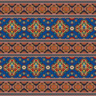 Dikişsiz geometrik süs vektör deseni. Soyut arka plan