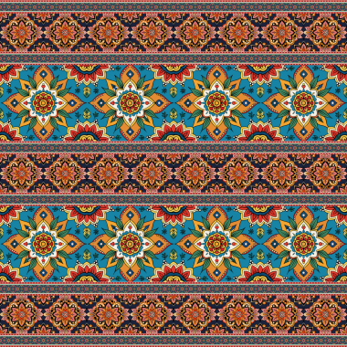 Dikişsiz geometrik süs vektör deseni. Soyut arka plan