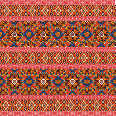 Dikişsiz geometrik süs vektör deseni. Soyut arka plan