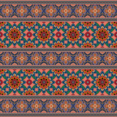 Dikişsiz geometrik süs vektör deseni. Soyut arka plan