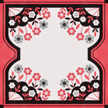 Tasarım ve davetiye kartı için vektör dekoratif arkaplan.