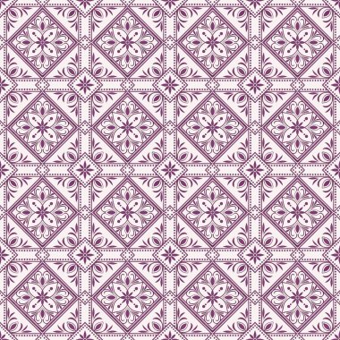 Vintage çiçek arka plan deseni