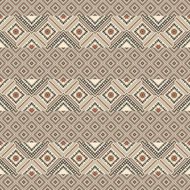 Dikişsiz vektör desen geometrik şekiller