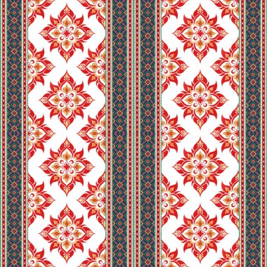 Soyut geometrik şekilli kusursuz desen