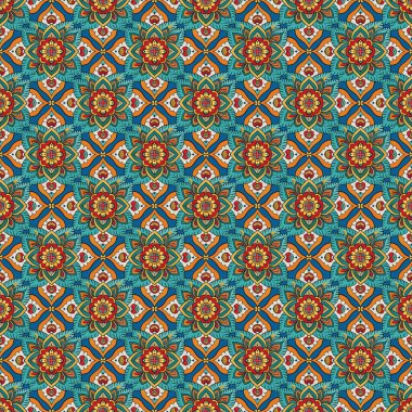 Arkaplan için soyut geometrik renkli desen. vektör illüstrasyonu