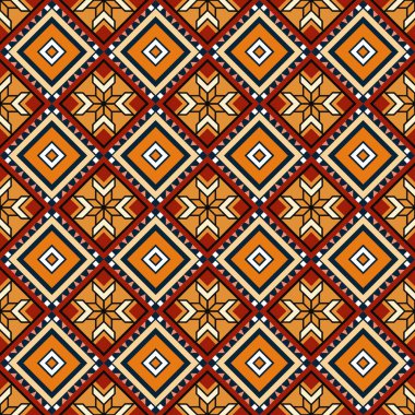 Soyut şekilli kusursuz desen