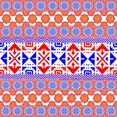 vektör soyut, pürüzsüz etnik kabile kalıbı