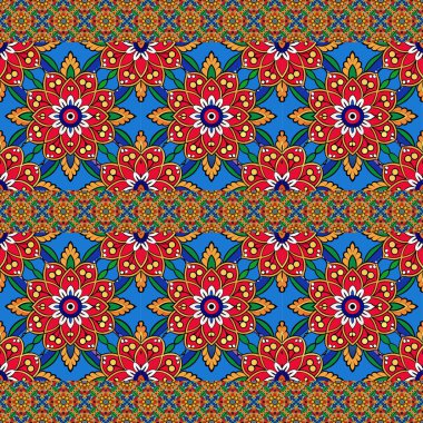 Kusursuz etnik düzen. vektör sanatı.