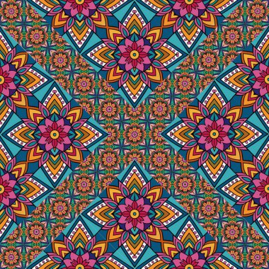 Kusursuz etnik model. soyut arkaplan