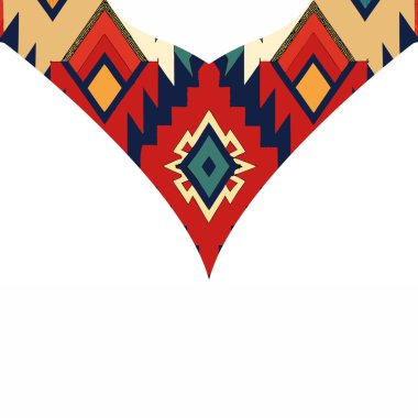 kabile geometrik arkaplanı, vektör illüstrasyonu.