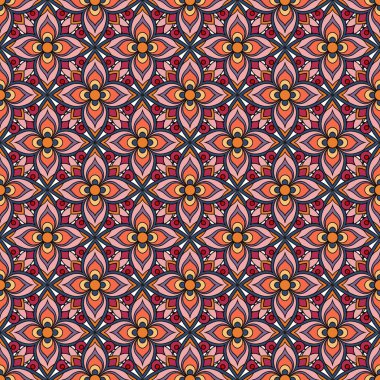 vektörsüz çiçek deseni