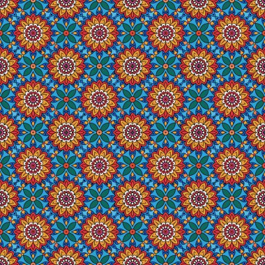 geometrik şekilli kusursuz geometrik desen