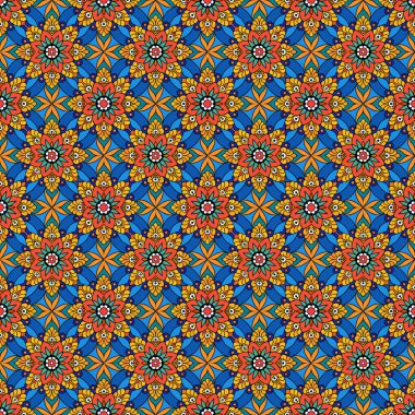 geometrik şekilli kusursuz geometrik desen