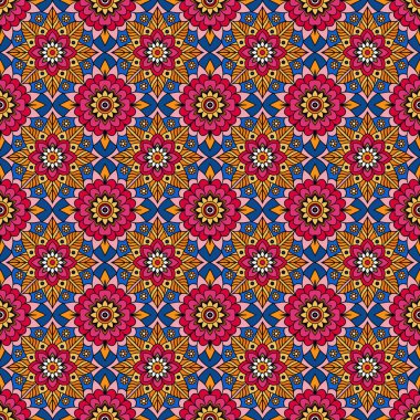 geometrik şekilli kusursuz geometrik desen