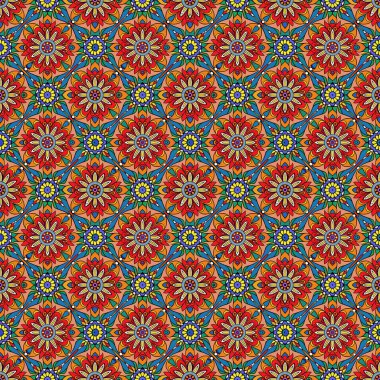 geometrik şekilli kusursuz geometrik desen