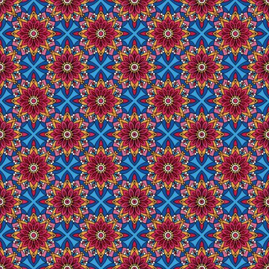 geometrik şekilli kusursuz geometrik desen