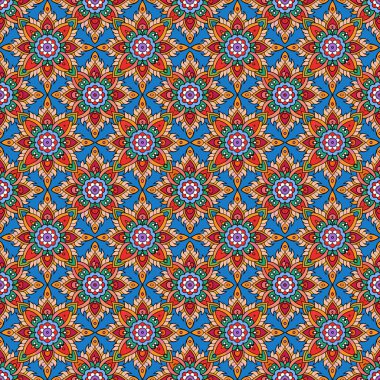 geometrik şekilli kusursuz geometrik desen